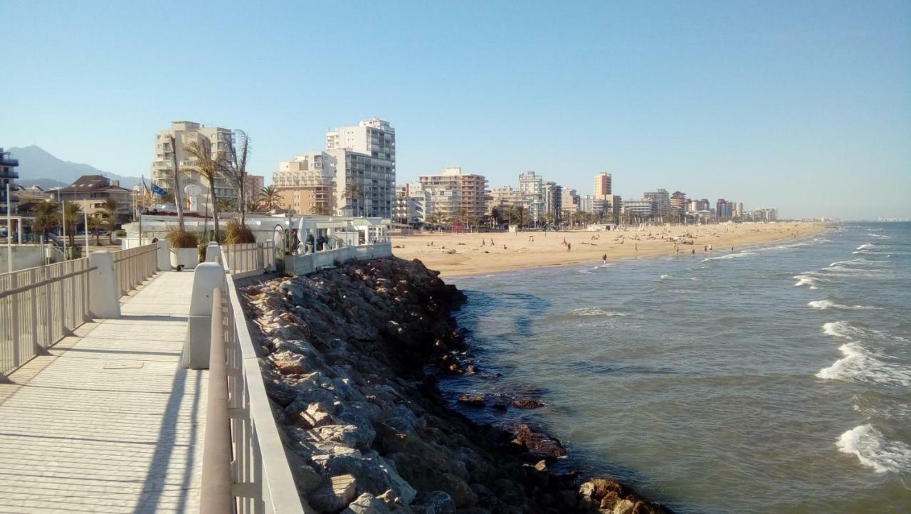 Apto Mar Del Este Alquiler Semanal Solo Familias Playa de Gandia Bagian luar foto